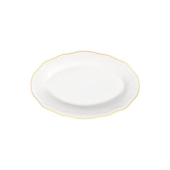 Hermia Juego de Cena Altın Yaldız Tiffany 53 YTKM Blanco y Dorado Hermia Juego de Cena Altın Yaldız Tiffany 53 YTKM Blanco y Dorado